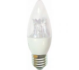 Светодиодная лампа Ecola candle LED Premium 8,0W 220V E27 4000K прозрачная свеча с линзой композит 105x37 C7QV80ELC 