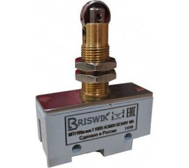 Микропереключатель Briswik МП-1105м/01 продольный ролик-винт mp110501.BR 