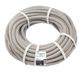 Гофрированная труба из ПВХ REXANT с зондом d 16 мм серая 25 м 28-0160-25 