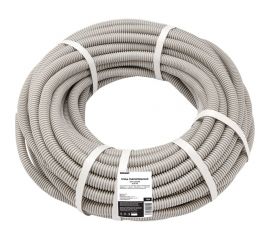 Гофрированная труба REXANT из ПВХ с зондом, d25 мм, бухта 10 м 28-0025-10 
