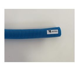 Гофрированная труба ПНД ZITEG D32мм 31/27 цвет синий, 50м. 7930108870874 