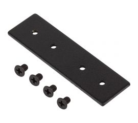 Коннектор ЭРА TRM-S20-C прямой для накладного магнитного шинопровода NOVA TRM-S20 черный, Б0054786 