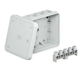 Распределительная коробка OBO Bettermann без клемм. колодки A11 свет. сер. 2000342 