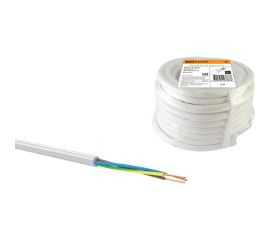 Провод TDM ПВС 3х1,5 ГОСТ 5м, белый SQ0118-0007 