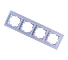 4-местная рамка MONO ELECTRIC DESPINA белый 102-190000-163 