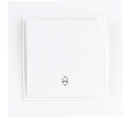 Одноклавишный проходной выключатель MONO ELECTRIC Despina, слоновая кость 102-010025-109 