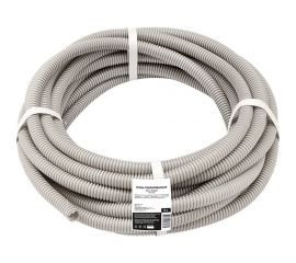 Гофрированная труба REXANT из ПВХ с зондом, d20 мм, бухта 10 м 28-0020-10 