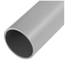 Гладкая жесткая труба ПВХ REXANT d 20 мм 2 метра серая 28-0200-2 
