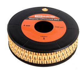Маркер МК2 - 4мм символ 1 500шт/ролл TDM SQ0511-0030 