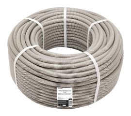 Гофрированная труба из ПВХ REXANT с зондом d 25 мм серая 50 м 28-0025-2 