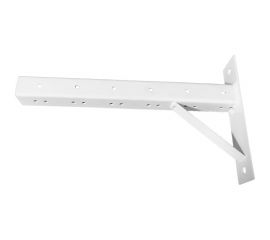 П-образный кронштейн ООО Промекон 300x180 мм, левый, белый 1000000051 