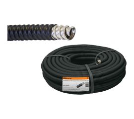 Металлорукав в ПВХ-изоляции TDM РЗ-Ц-П нг d 15 черный 50м SQ0407-0215 