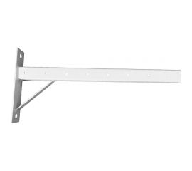П-образный кронштейн ООО Промекон 400x180 мм, правый, белый 1000000053 