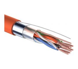 Кабель REXANT витая пара, FTP, 4PR, 24AWG, CAT5e, нгА-HF, LSZH, бухта 305 м 01-0150 