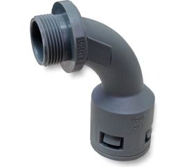 Муфта для гофрированных труб WEYER WQBW-M25G/AD28.5 - коннектор поворотный, нар. M25x1.5 WE1900700 