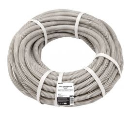 Гофрированная труба из ПВХ REXANT с зондом d 50 мм серая 15 м 28-0500-2 