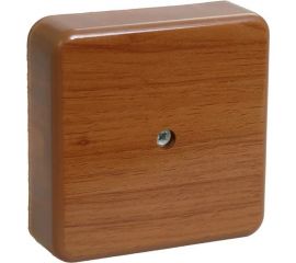 Распаечная коробка IEK КМ для о/п 100x100x44мм дуб UKO10-100-100-044-K24-E 