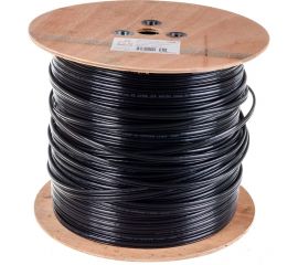 Кабель с одножильным тросом Netlink омедненный NL-CCA UTP 4PR 24 AWG CAT5е 305м внешний УТ-00000566 