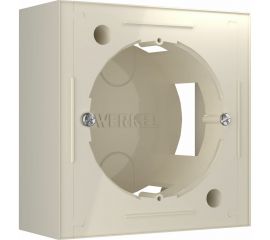 Коробка Werkel для накладного монтажа слоновая кость a053526 