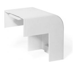 Внешний угол LANMASTER для короба 120х50 мм, белый LAN-CT120x50-EC-WH 