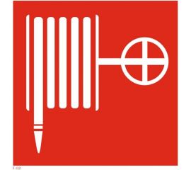 Наклейка-знак пожарной безопасности REXANT Пожарный кран, 200x200мм 56-0055 