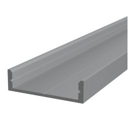 Профиль для светодиодных лент REXANT алюминиевый накладной 28x07 мм 2 м 146-204 