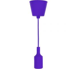 Патрон REXANT E27 силиконовый со шнуром 1 м фиолетовый 11-8887 