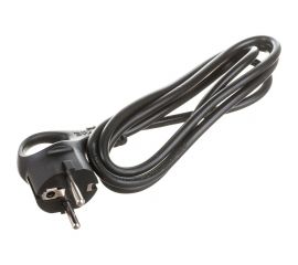 Шнур питания с вилкой ЭРА UX3x0,751,5mB с заземлением ПВС 3x0,75 1,5м черный Б0048689 