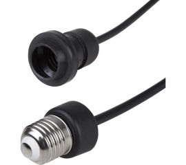 Цокольный удлинитель NEON-NIGHT E27 провод 20см, влагозащищенный 331-012 