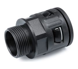 Муфта для гофрированных труб WEYER WQG-P21B/AD25.5 - коннектор прямой, нар. PG21 WE0208100 