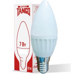 Лампа TANGO 7W E14 свеча 6500K 220V LED C37-7W-E14-WW НОВИНКА 1196911 