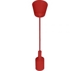 Декоративный патрон на подвесе HOROZ ELECTRIC VOLTA Красный, E27, 1M 021-001-0001 HRZ00002433 