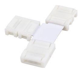 Коннектор для жесткого T-соединения двух светодиодных лент RGB TDM шириной 10 мм SQ0331-0355 