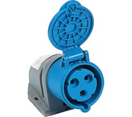 Кабельная настенная розетка TP Electric Зажимные контакты 32A, 250В, 2P+E, IP44 3124-307-0900 