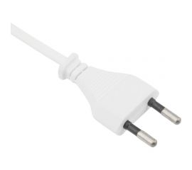 Сетевой шнур REXANT с плоской вилкой 2x0.5 мм2 белый 1,8 метра 50 шт 11-1112 