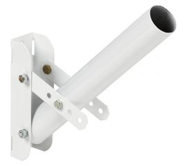 Кронштейн IEK КР-2М D=48 L=350 под монтажную ленту, регулируемый угол, белый LDKU0D-CR-48-0350-23-K01 