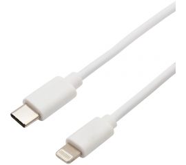 Кабель USB Type-C - Lightning REXANT 2.1 A, 1 м, для iPhone белый 18-1898 
