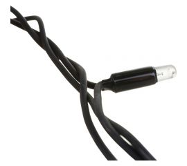 Гирлянда Neon-Night дюраплей 20м, 4 модуля x 5м, черный каучук, 200 (50x4) LED Синие 315-153 