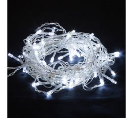 Новогодняя гирлянда Eurosvet Бахрома 100-001 белый a044082 