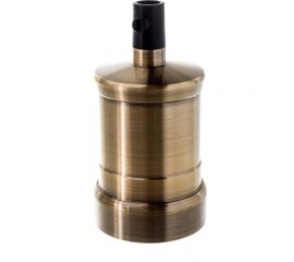 Подвесной электрический патрон Navigator NLH-V02-007-E27, металлический, черненая бронза 61726 