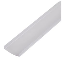 Рассеиватель для алюминиевых профилей REXANT матовый 25,49x6,72 мм, 2 м 146-251 