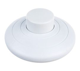 Напольный ножной выключатель NE-AD 250V 2A, Белый, 1/10/200, A4101-02 