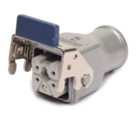 Розетка Emas прямой ввод 5 полюсов, 10А, 250В EBM05PM46 