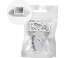 Заглушка без отверстия для профиля CAB272 FERON LD354 (комплект 4шт) 48229 