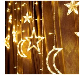 Электрическая гирлянда-занавес Winter Glade 123 лампы теплый белый CB123 