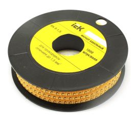 Маркировочное кольцо IEK 0-1.5мм, C, МК, 1000шт/ролл UMK00-C 