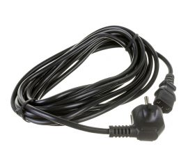 Шнур питания LANMASTER C13-Schuko угловая, 3х0.75, 220В, 10А, черный, 5 м LAN-PP13/SHA-5.0-BK 