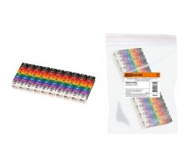 Наборный маркер TDM комплект цифр «0»-«9» 2,5 мм2 150 шт. SQ0534-0062 