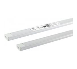 Алюминиевый профиль TDM накладной 1506 1 м, матовый рассеиватель, 2 заглушки, 2 крепежа SQ0331-0481 