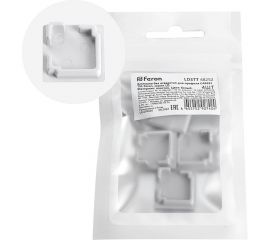 Заглушка без отверстия для профиля CAB281 FERON LD377 (комплект 4шт) 48252 